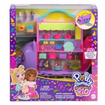 Polly Pocket Minik Kedi Havayolları Oyun Seti HWP19
