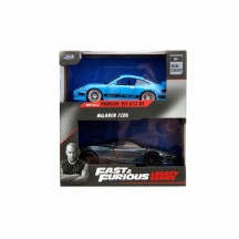 Jada Fast & Furious Twin Pack 1:32 Brian's Porsche 911 GT3 RS & Shaw's McLaren 720S